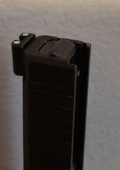 glock 43 armorer slide back plate.